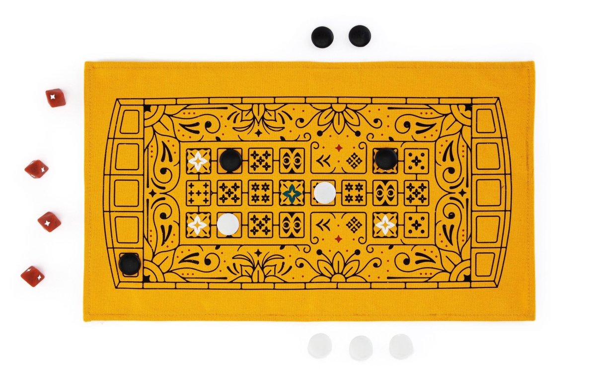 Stellar Factory Royal Game of Ur Ancient Board Game - 2 Player Strategy