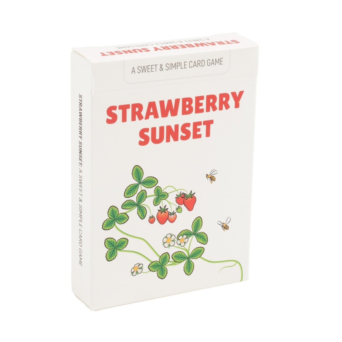 Stellar Factory Strawberry Sunset Card Game - Quick Strategy Garden Theme 2 Players