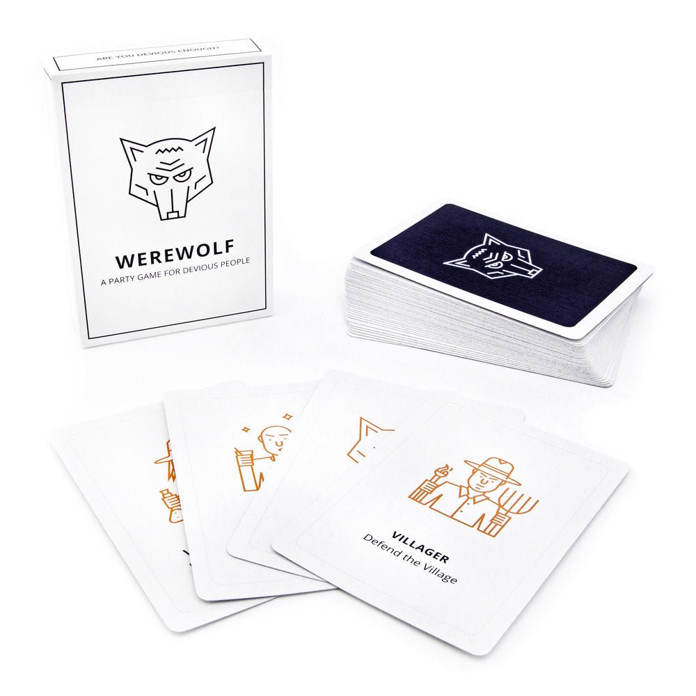 Stellar Factory Werewolf Card Game - Casino - Quality 50+ Cards for 35 Players