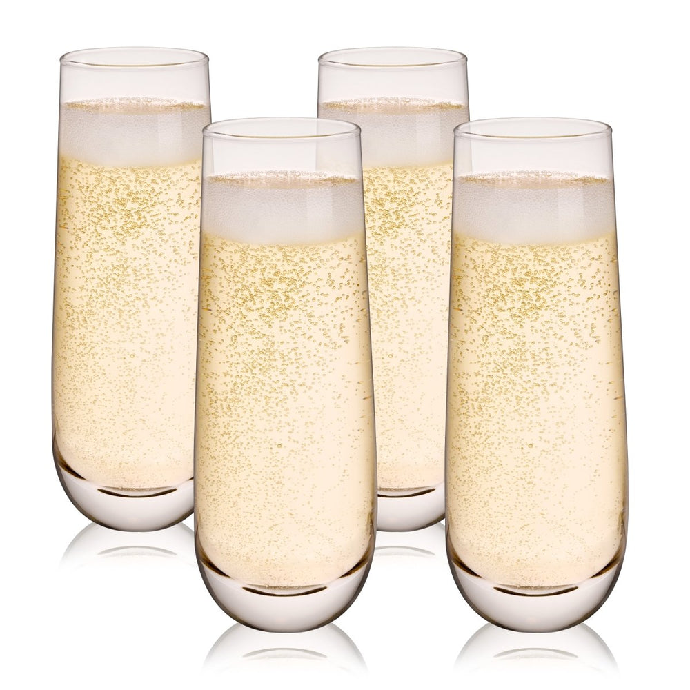 
                      
                        True Stemless Champagne Flutes, Set of 4 - lily & onyx
                      
                    