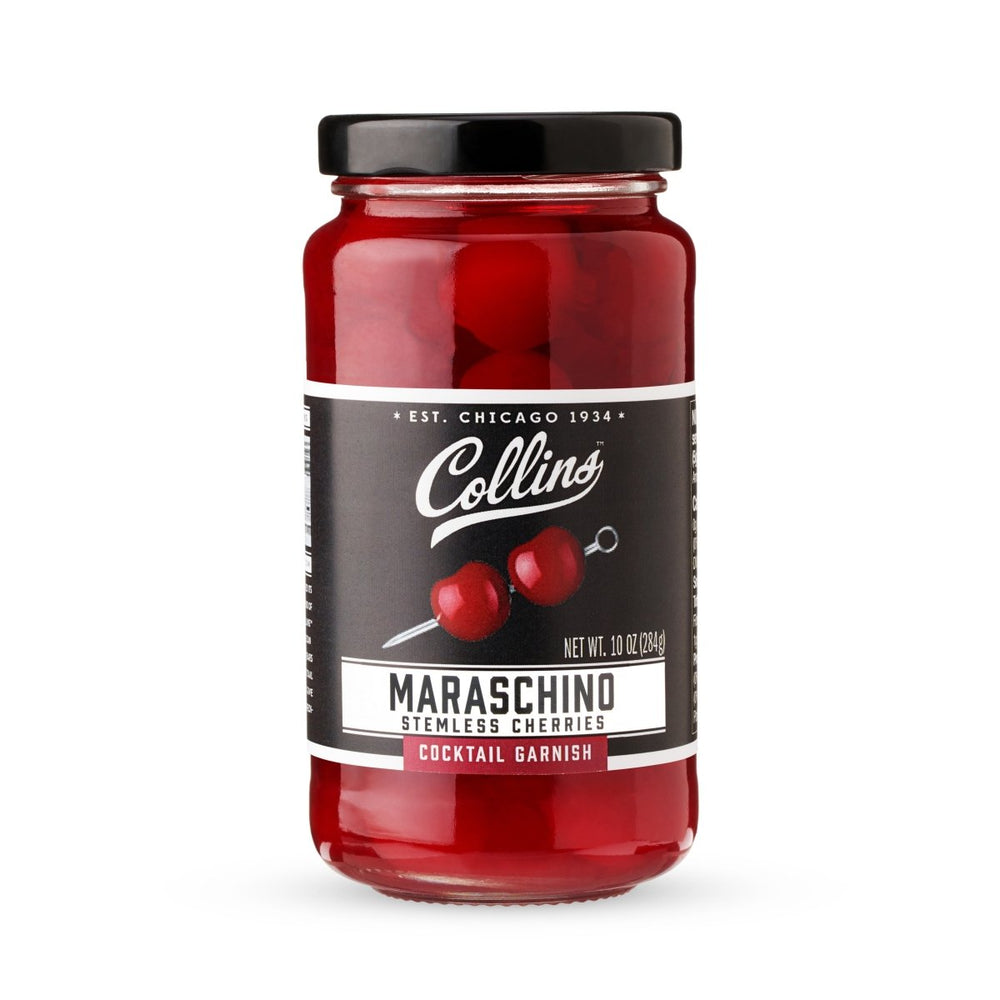 Collins Stemless Cocktail Cherries, 10 oz - lily & onyx