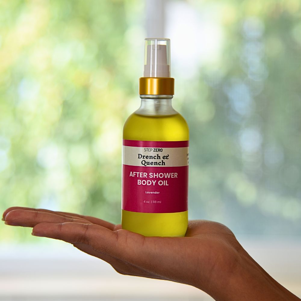 STEP ZERO Night Care Lavender After-Shower Body Oil
