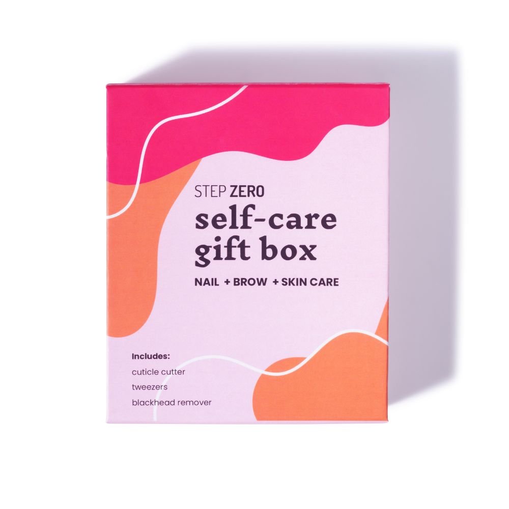 STEP ZERO Self-Care Starter Kit for Brows, Nails & Blackheads