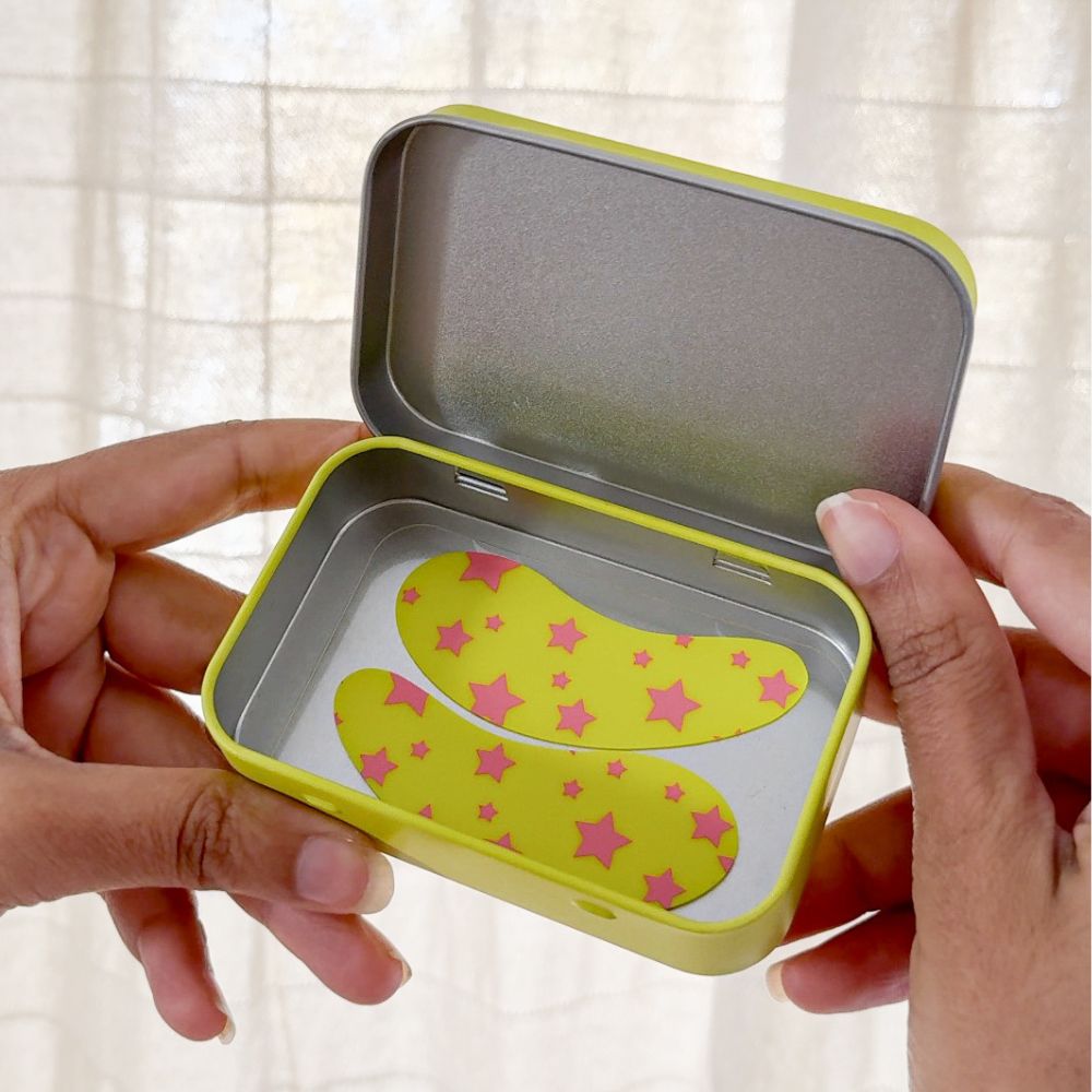 STEP ZERO WINK WINK Reusable Silicone Under-Eye Patches, 1 Pair