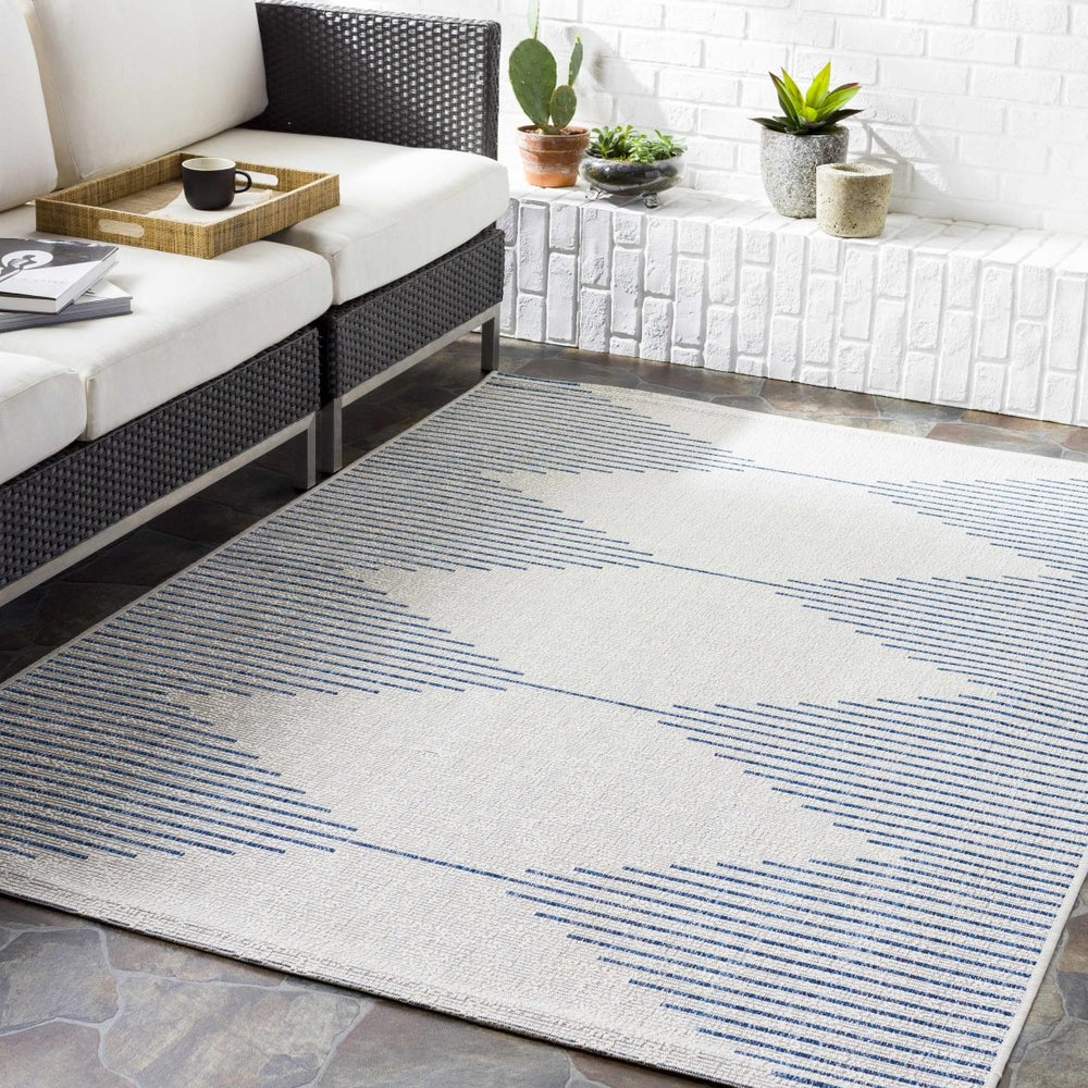 
                      
                        Hauteloom Stephan Blue & Cream Area Rug - lily & onyx
                      
                    