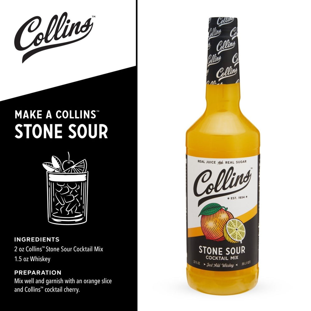 
                      
                        Collins Stone Sour Cocktail Mix, 32 oz - lily & onyx
                      
                    