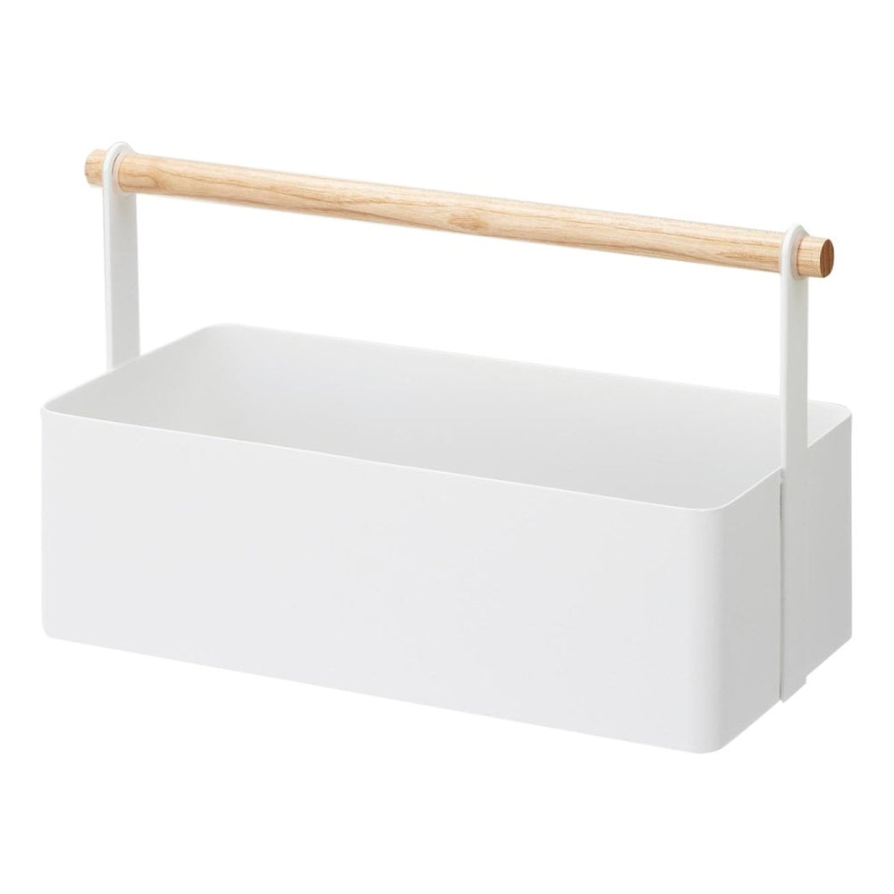 Yamazaki Home Storage Caddy - Steel + Wood - lily & onyx