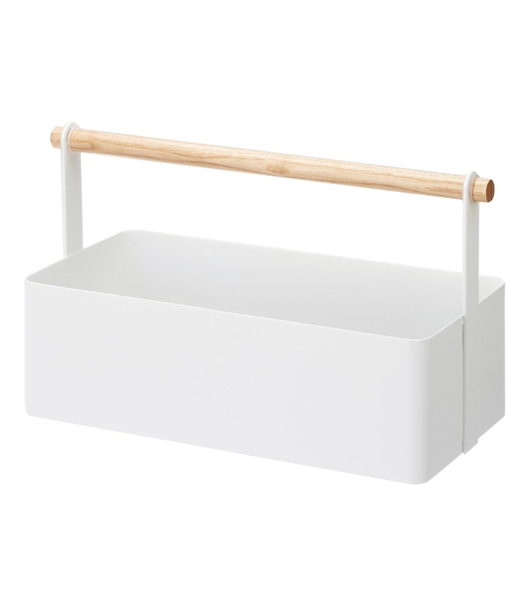 Yamazaki Home Storage Caddy - Steel + Wood - lily & onyx