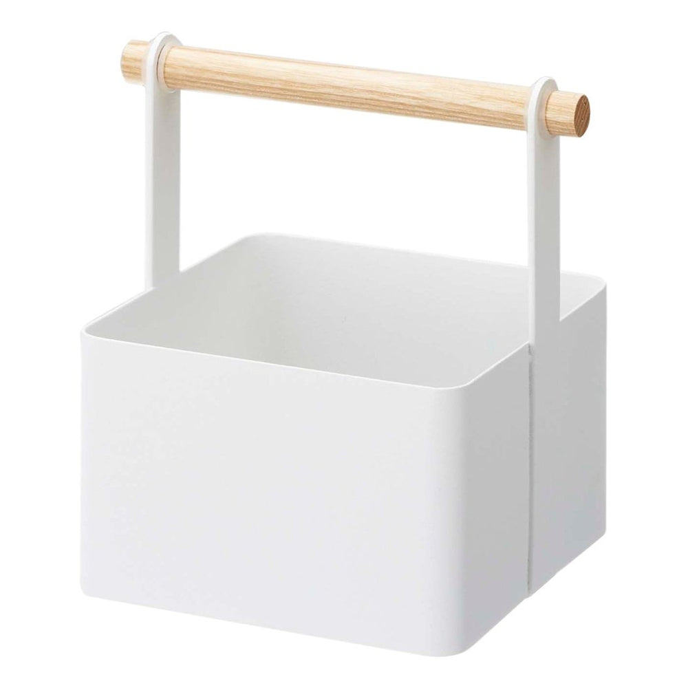 
                      
                        Yamazaki Home Storage Caddy - Steel + Wood - lily & onyx
                      
                    