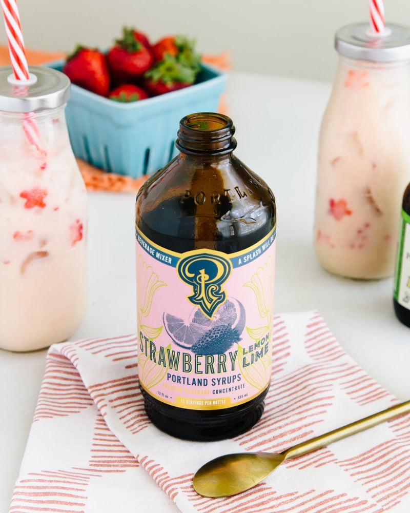 
                      
                        Portland Syrups Strawberry Lemon - Lime Syrup, 2 Pack - lily & onyx
                      
                    