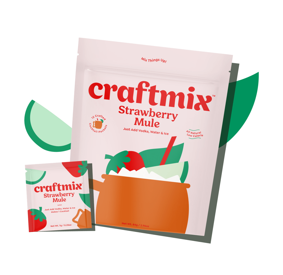 Craftmix Strawberry Mule, 12 Pack - lily & onyx