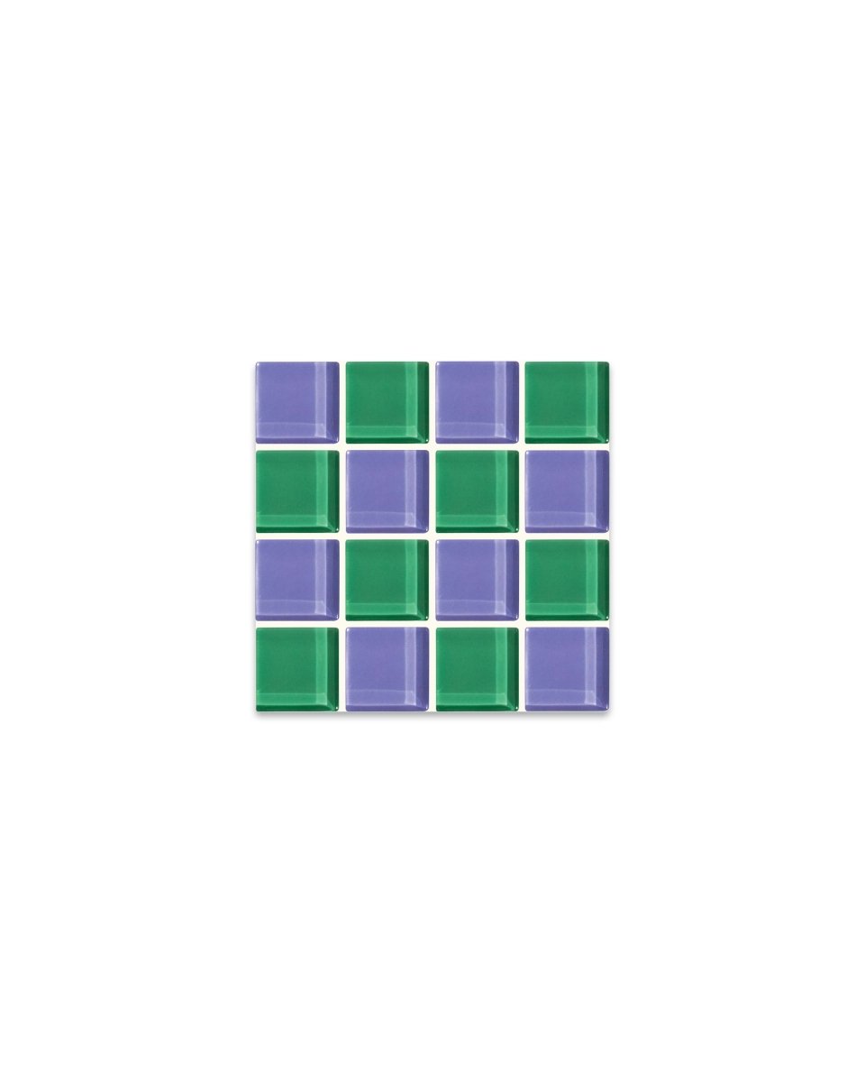 Subtle Art Studios Glass Tile Coasters - Handcrafted Magical Design | Heat Resistant