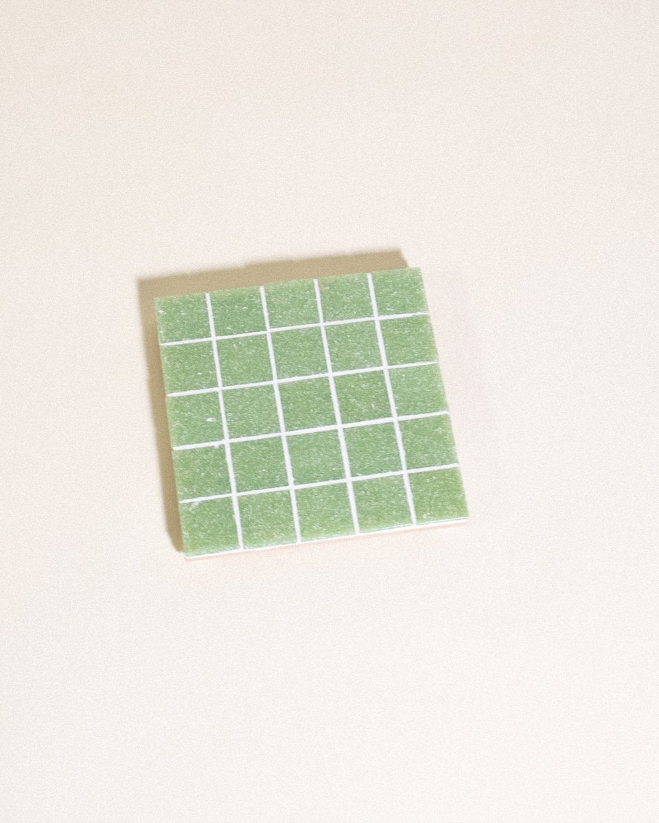 Subtle Art Studios Sour Patch Kids Glass Coaster - 3.875" Handcrafted Tile Barware