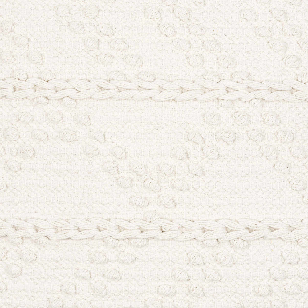 
                      
                        Sumiton White Textured Crochet Cotton Throw Pillow
                      
                    