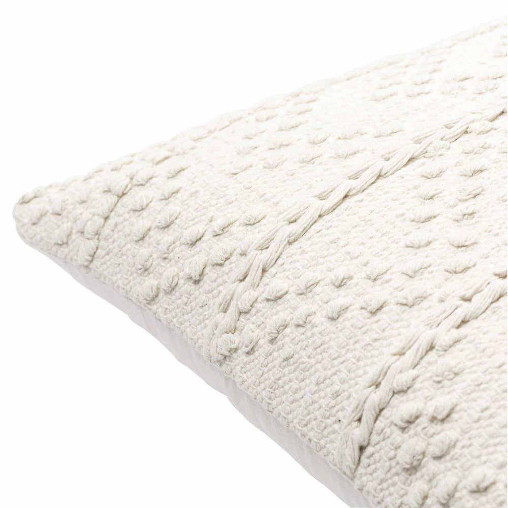 
                      
                        Boutique Rugs Sumiton White Textured Crochet Cotton Throw Pillow - lily & onyx
                      
                    