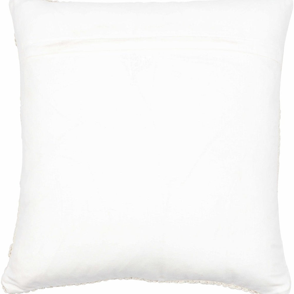 
                      
                        Boutique Rugs Sumiton White Textured Crochet Cotton Throw Pillow - lily & onyx
                      
                    