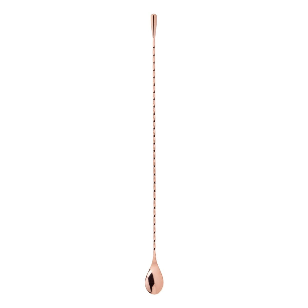 Viski Summit 40 cm Weighted Bar Spoon, Copper - lily & onyx