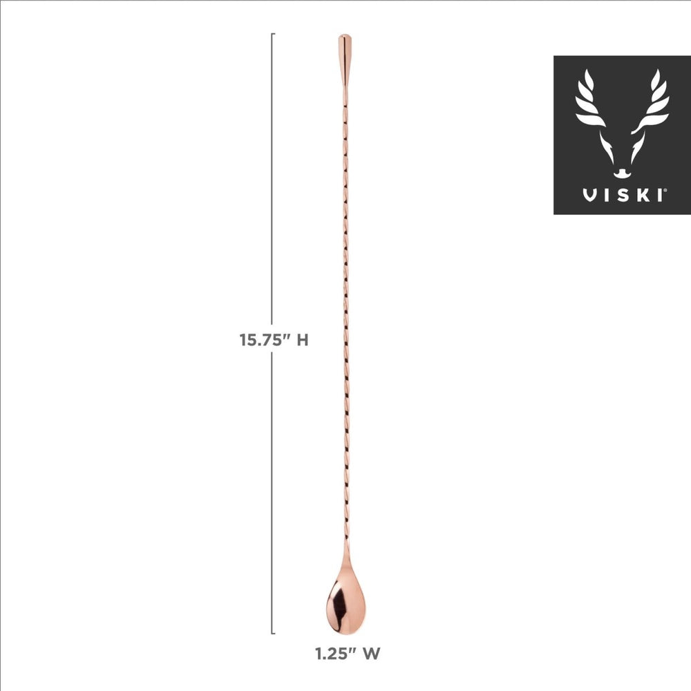 
                      
                        Viski Summit 40 cm Weighted Bar Spoon, Copper - lily & onyx
                      
                    