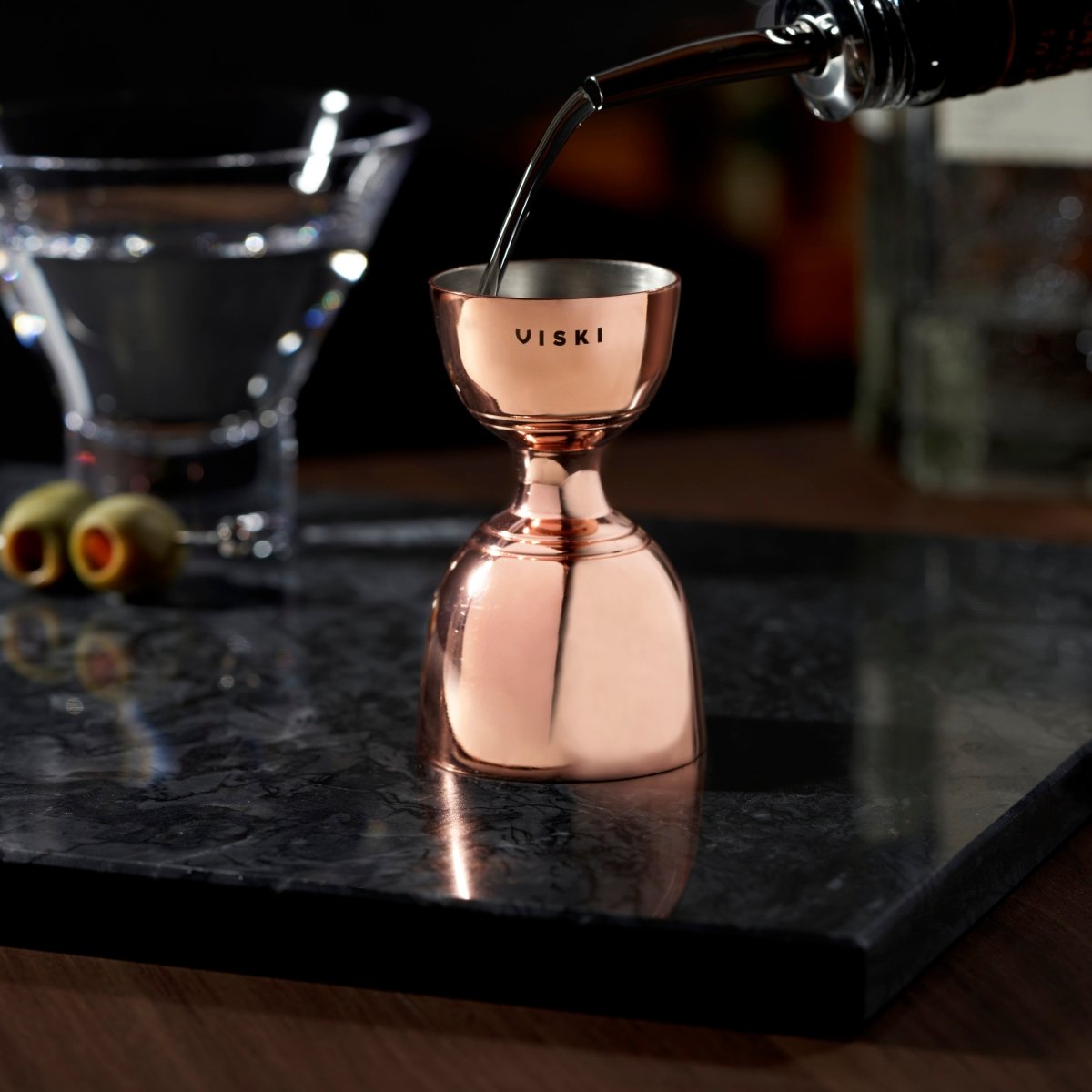 Viski Summit Canterbury Jigger - lily & onyx