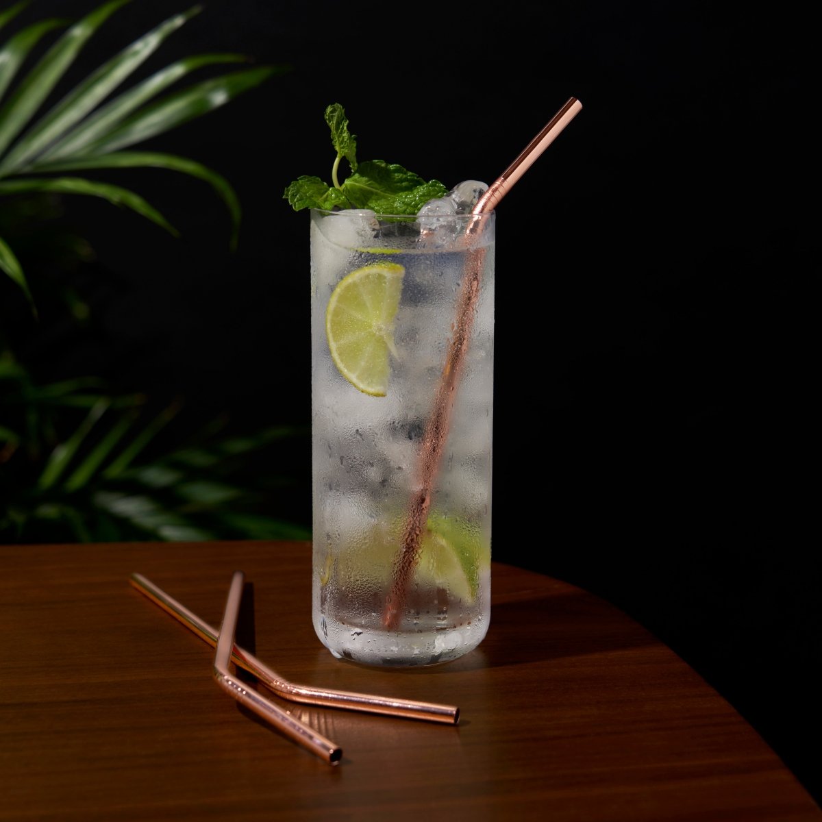 Viski Summit Cocktail Straws, Set of 4 - lily & onyx
