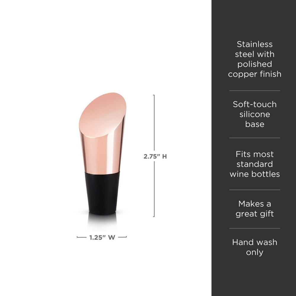 
                      
                        Viski Summit Heavyweight Bottle Stopper, Copper - lily & onyx
                      
                    