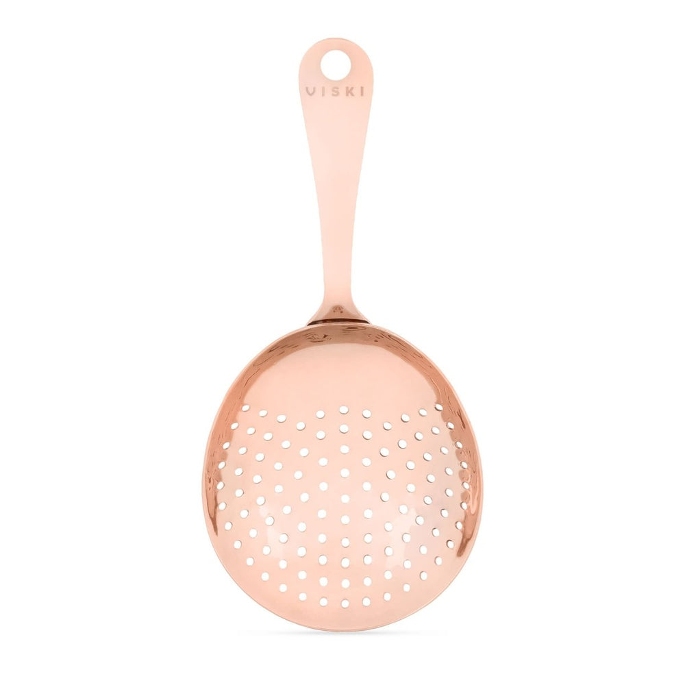 Viski Summit Julep Strainer, Copper - lily & onyx