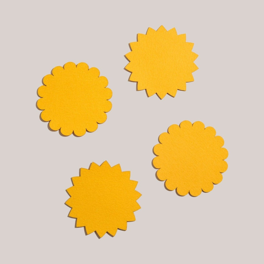 
                      
                        ATELIER SAUCIER Sunburst Felt Cocktail Napkins | Set of 4 - lily & onyx
                      
                    