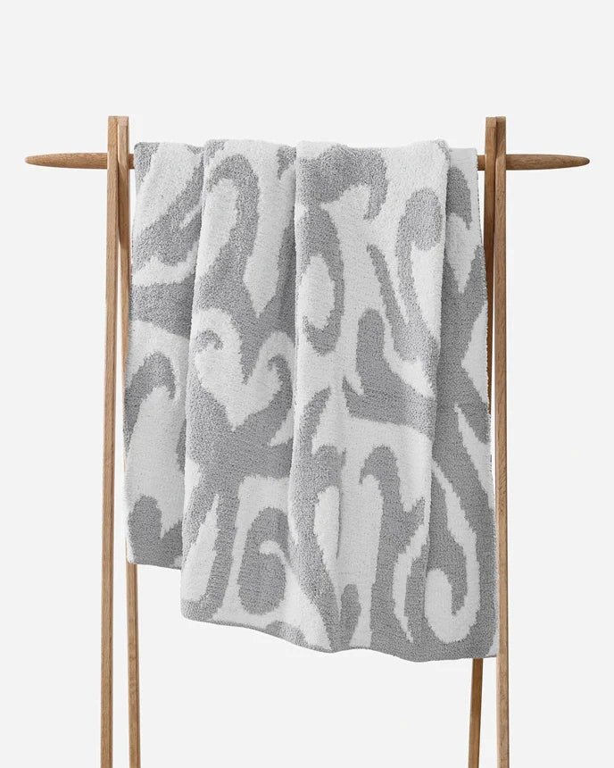 Sunday Citizen Casablanca Plush Oversized Throw Blanket - Reversible Double Knit