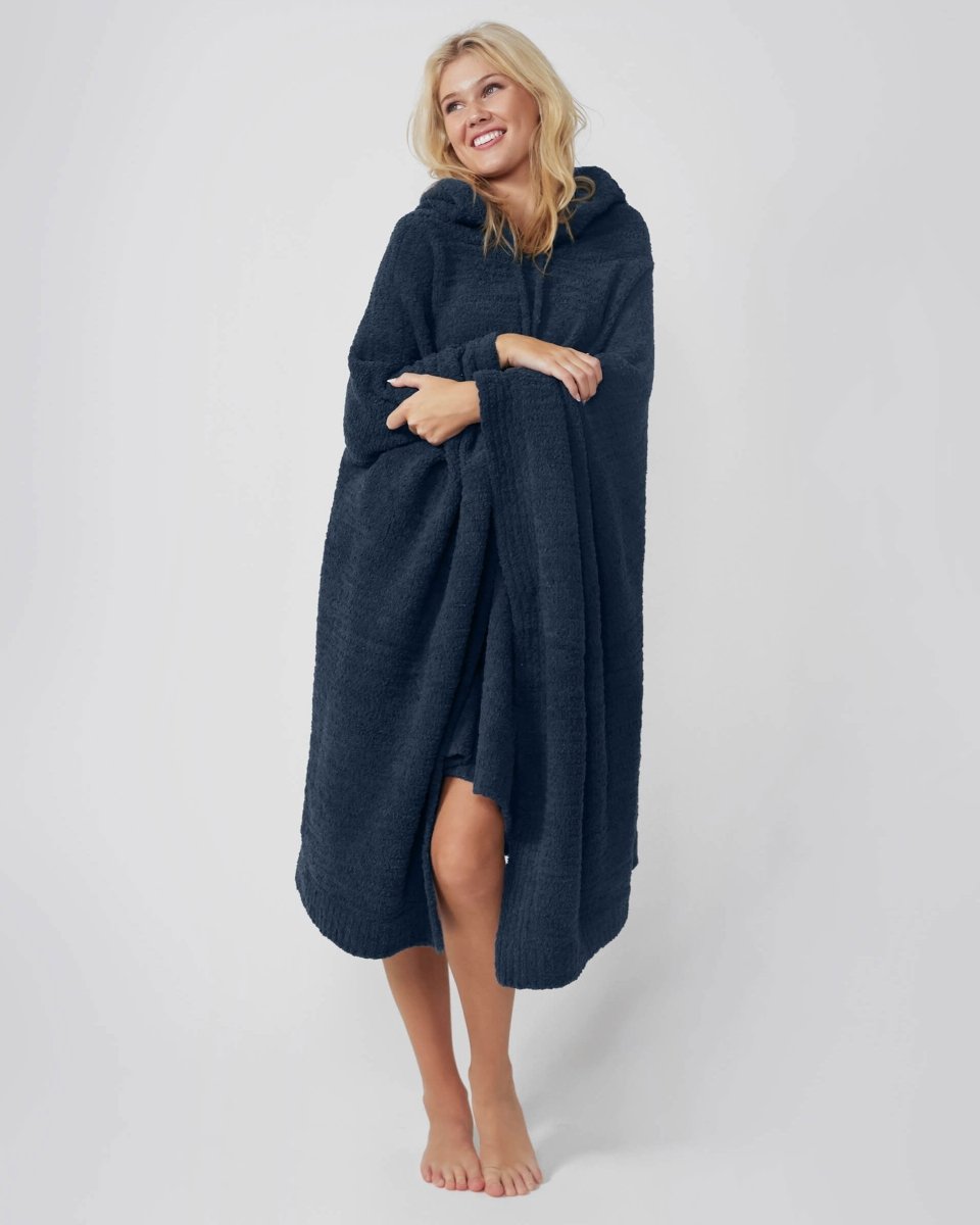 Sunday Citizen Oversized Hooded Wearable Blanket - Soft Fleece Hoodie with Pocket