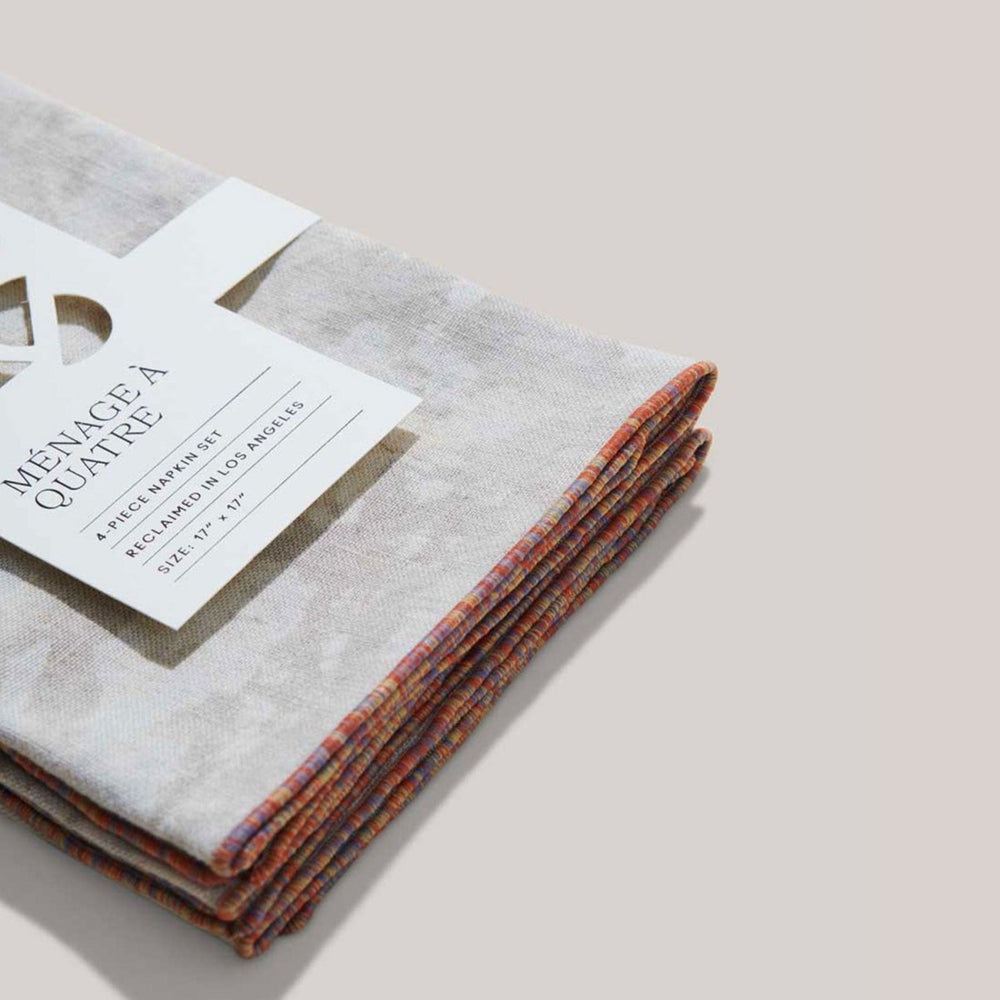 
                      
                        ATELIER SAUCIER Sunrise Linen Napkins | Set of 4 - lily & onyx
                      
                    