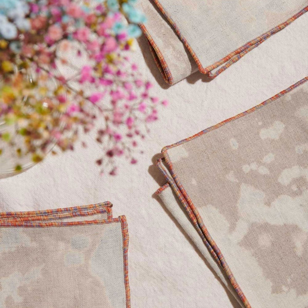 ATELIER SAUCIER Sunrise Linen Napkins | Set of 4 - lily & onyx