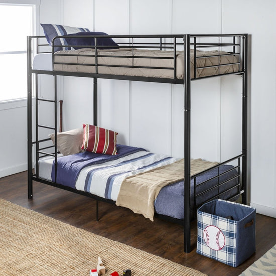 Walker Edison Sunset Twin Bunk Bed - lily & onyx