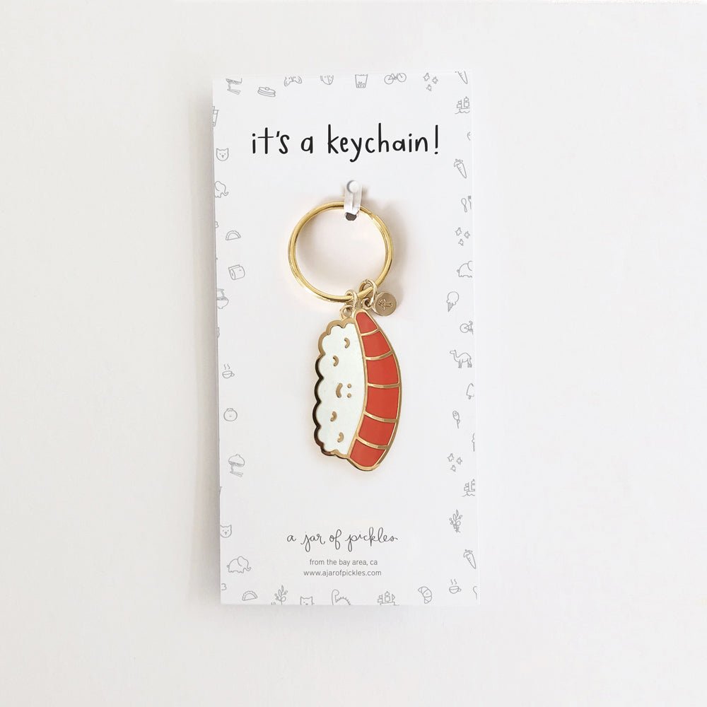 A Jar of Pickles Sushi Keychain - lily & onyx