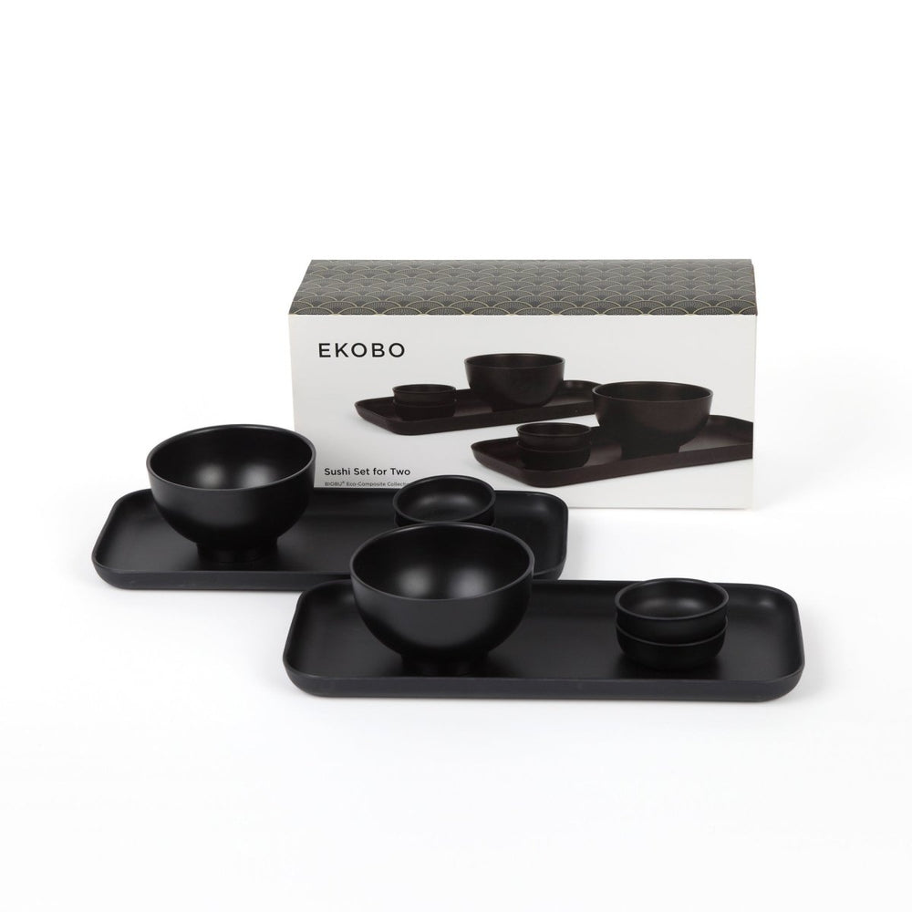 
                      
                        EKOBO Sushi Set for 2 - Black - lily & onyx
                      
                    