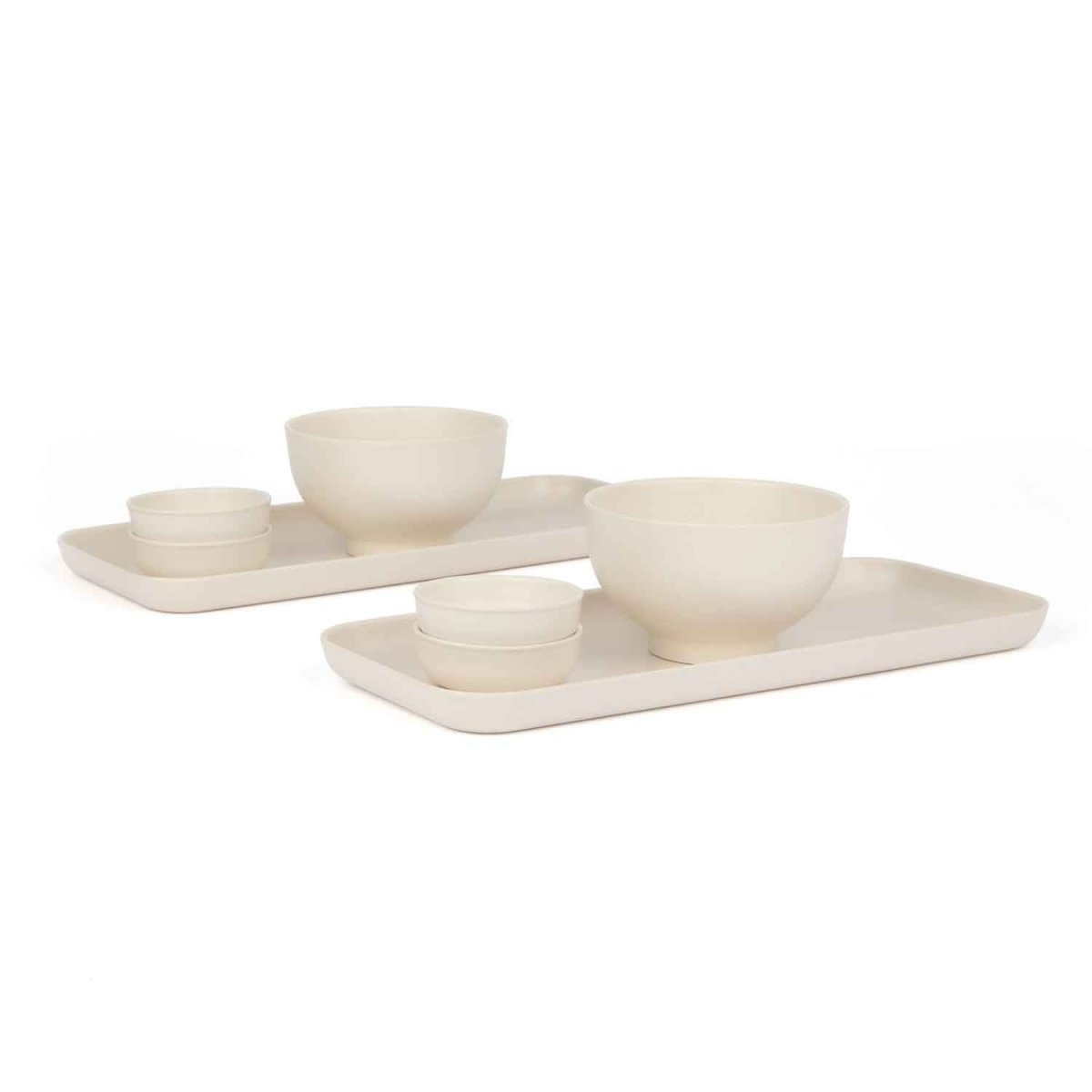 EKOBO Sushi Set for 2 - Off White - lily & onyx