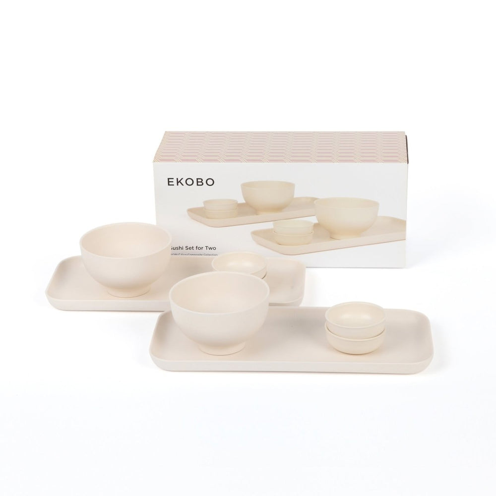 
                      
                        EKOBO Sushi Set for 2 - Off White - lily & onyx
                      
                    