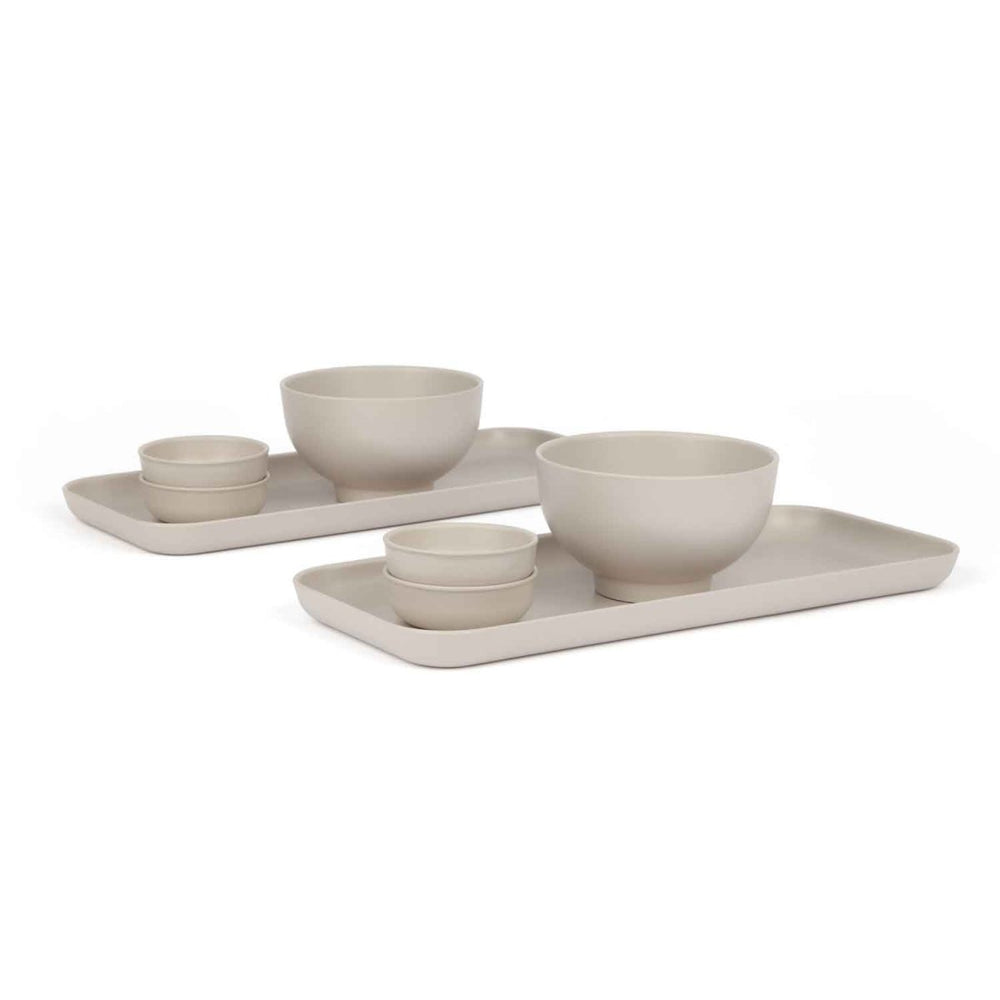 EKOBO Sushi Set for 2 - Stone - lily & onyx