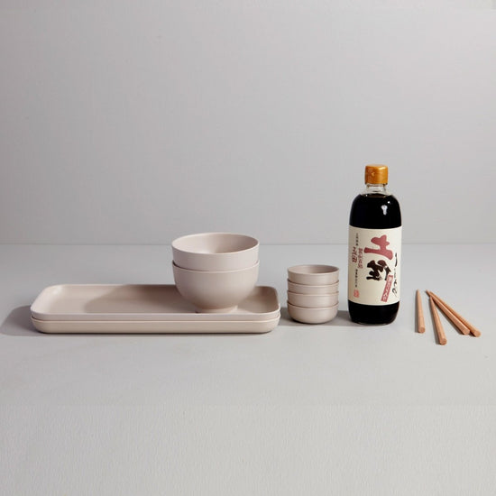 EKOBO Sushi Set for 2 - Stone - lily & onyx