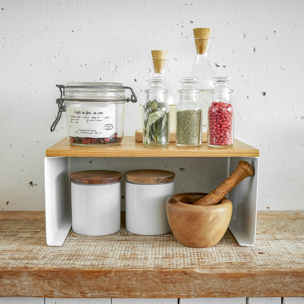 
                      
                        Stackable Countertop Shelf
                      
                    