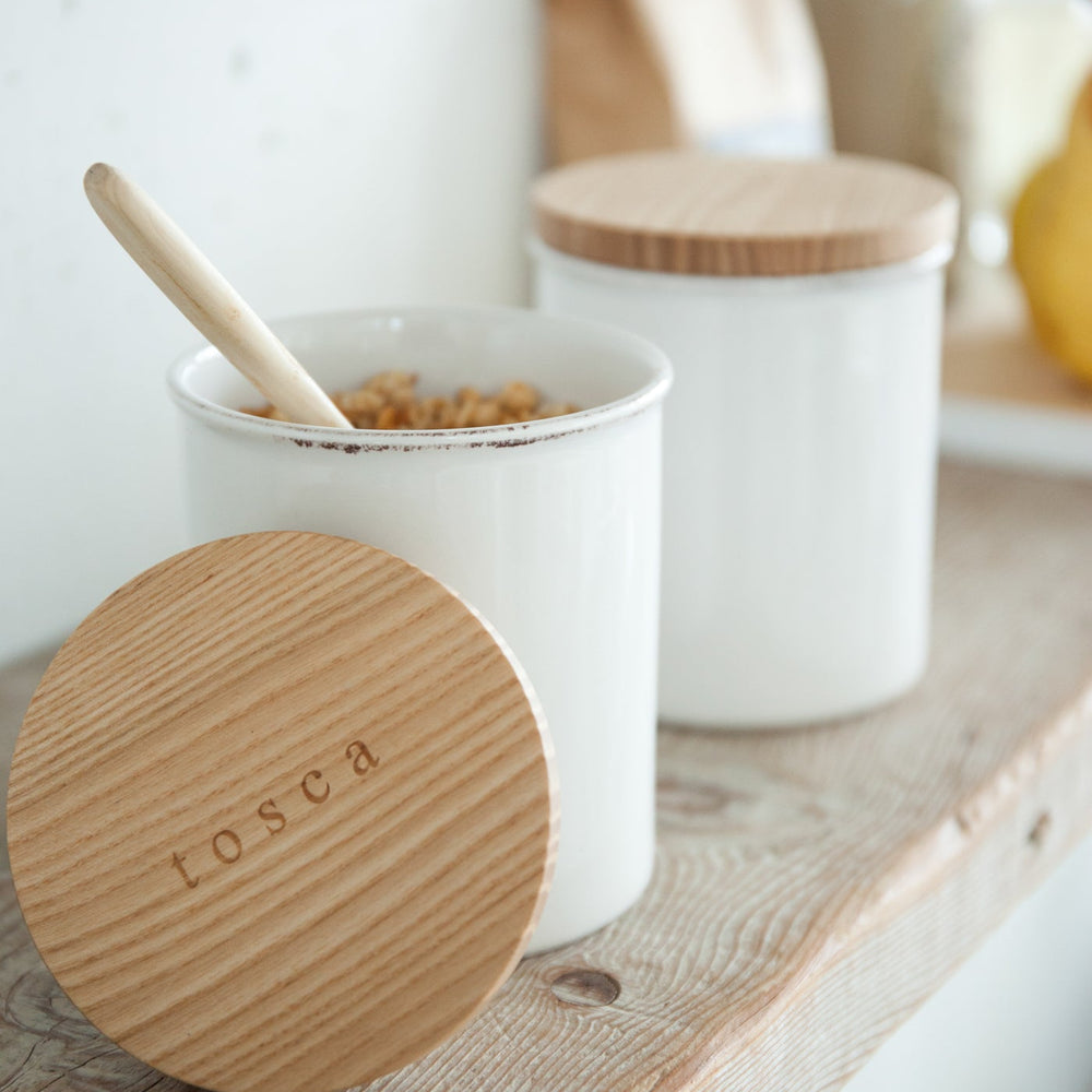 
                      
                        Ceramic Food Canister, Set of 3
                      
                    