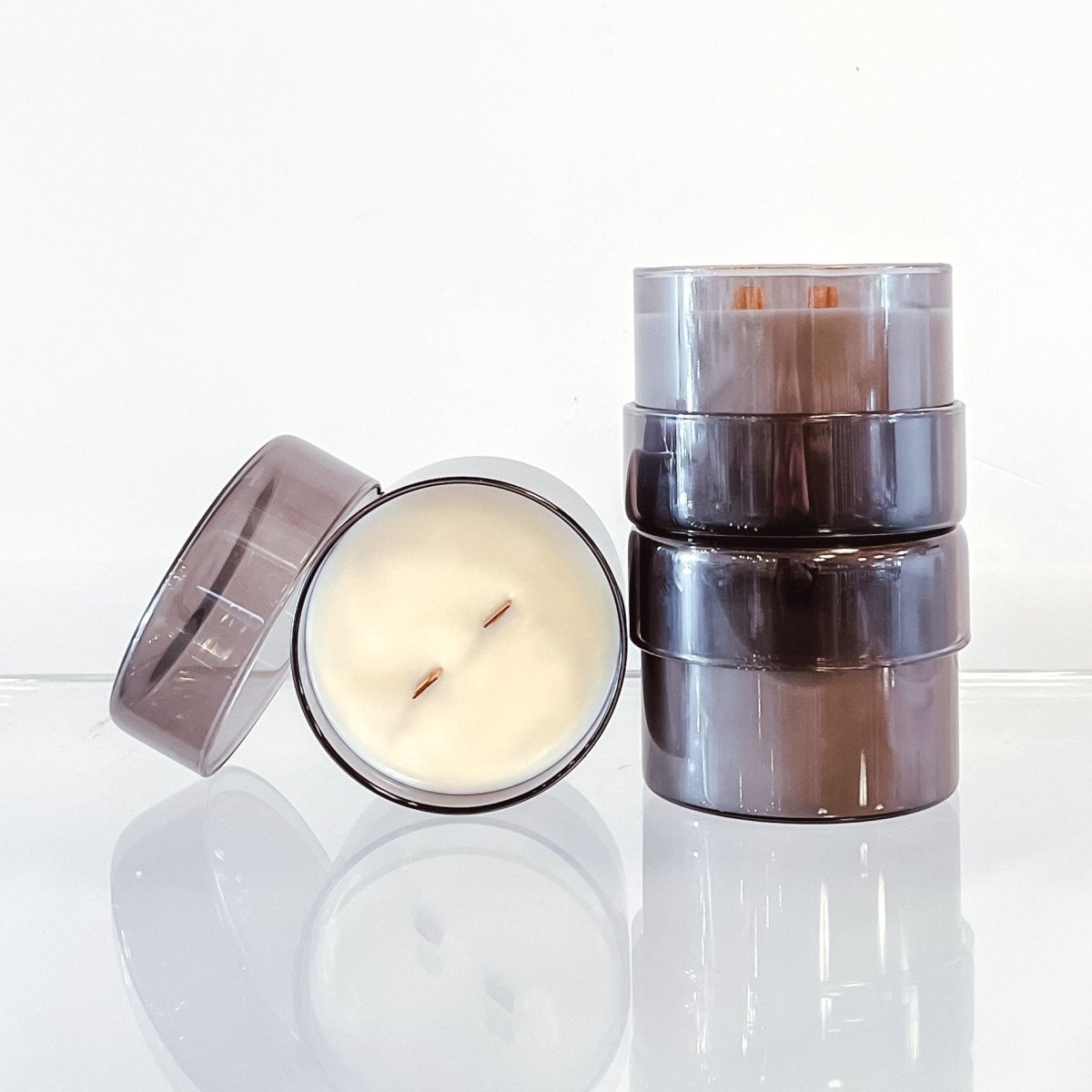 Wax Buffalo Sweet Tobacco Wooden Wick Candle - lily & onyx