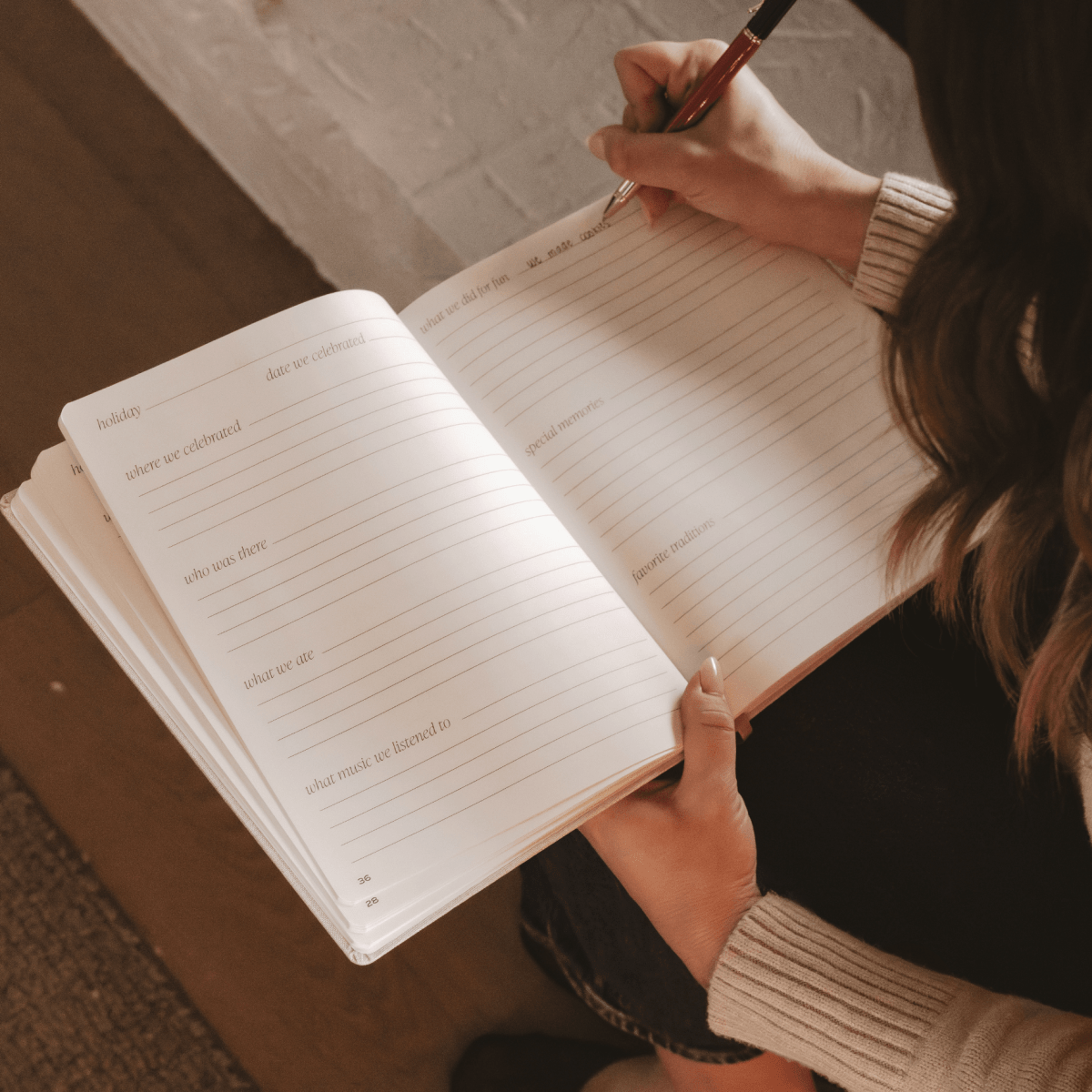 Sweet Water Decor Holiday Memory Journal