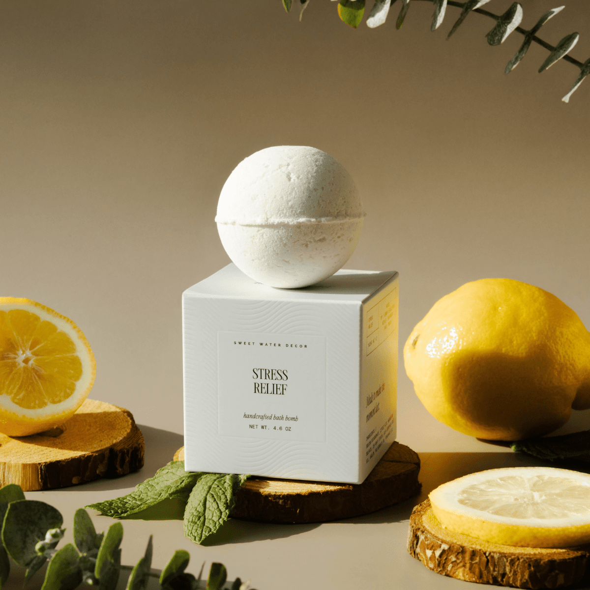 Sweet Water Decor Stress Relief 4.6 oz Bath Bomb