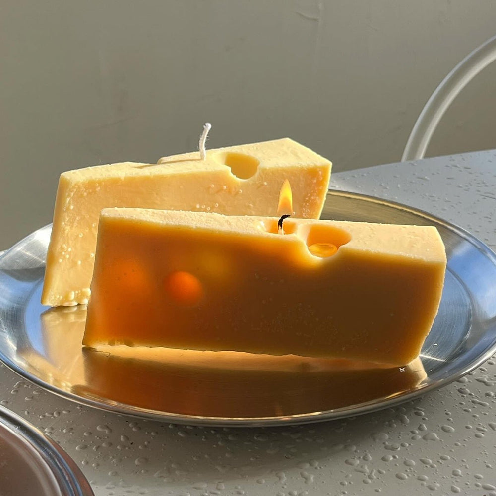 Scandles Swiss Cheese Candle - lily & onyx