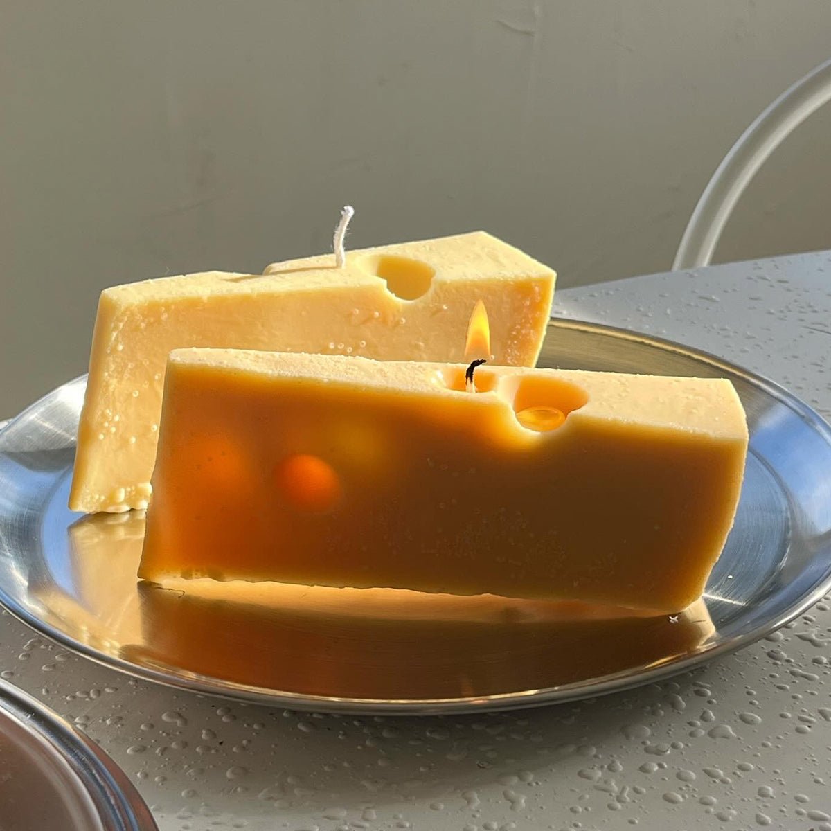Scandles Swiss Cheese Candle - lily & onyx