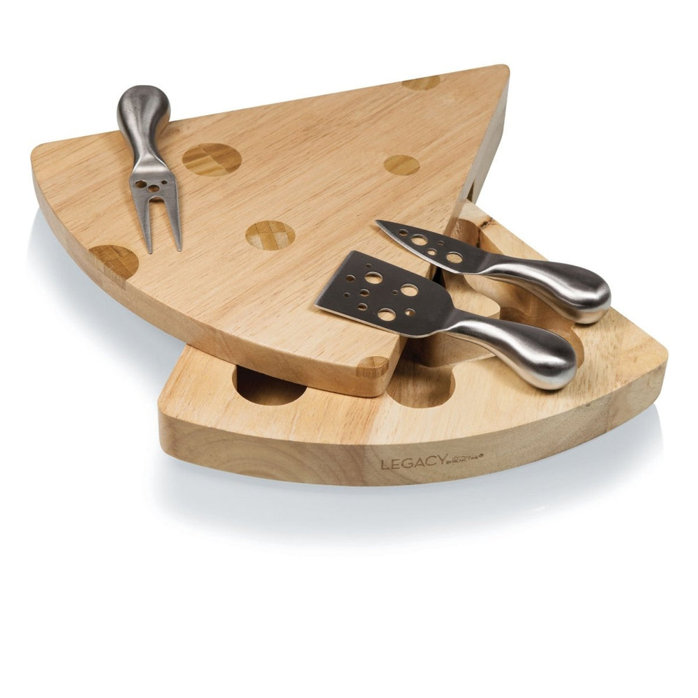 
                      
                        Picnic Time Family of Brands Swiss Cheese Cutting Board & Tools Set - lily & onyx
                      
                    