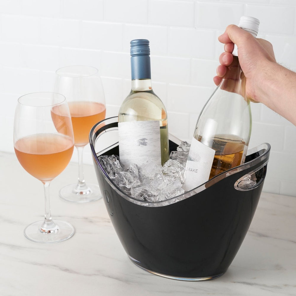 
                      
                        True Swoop Acrylic Ice Bucket, Black - lily & onyx
                      
                    
