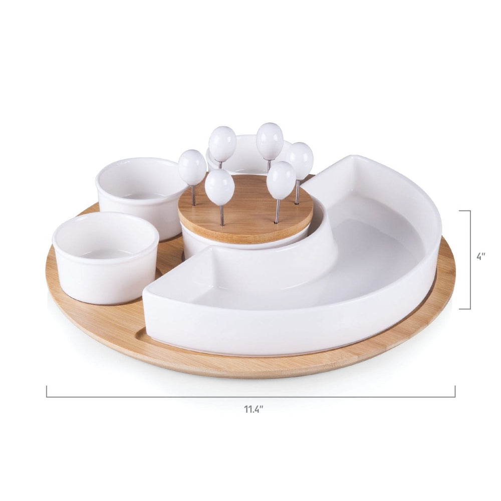 
                      
                        Picnic Time Family of Brands Symphony Appetizer Serving Tray Set - lily & onyx
                      
                    