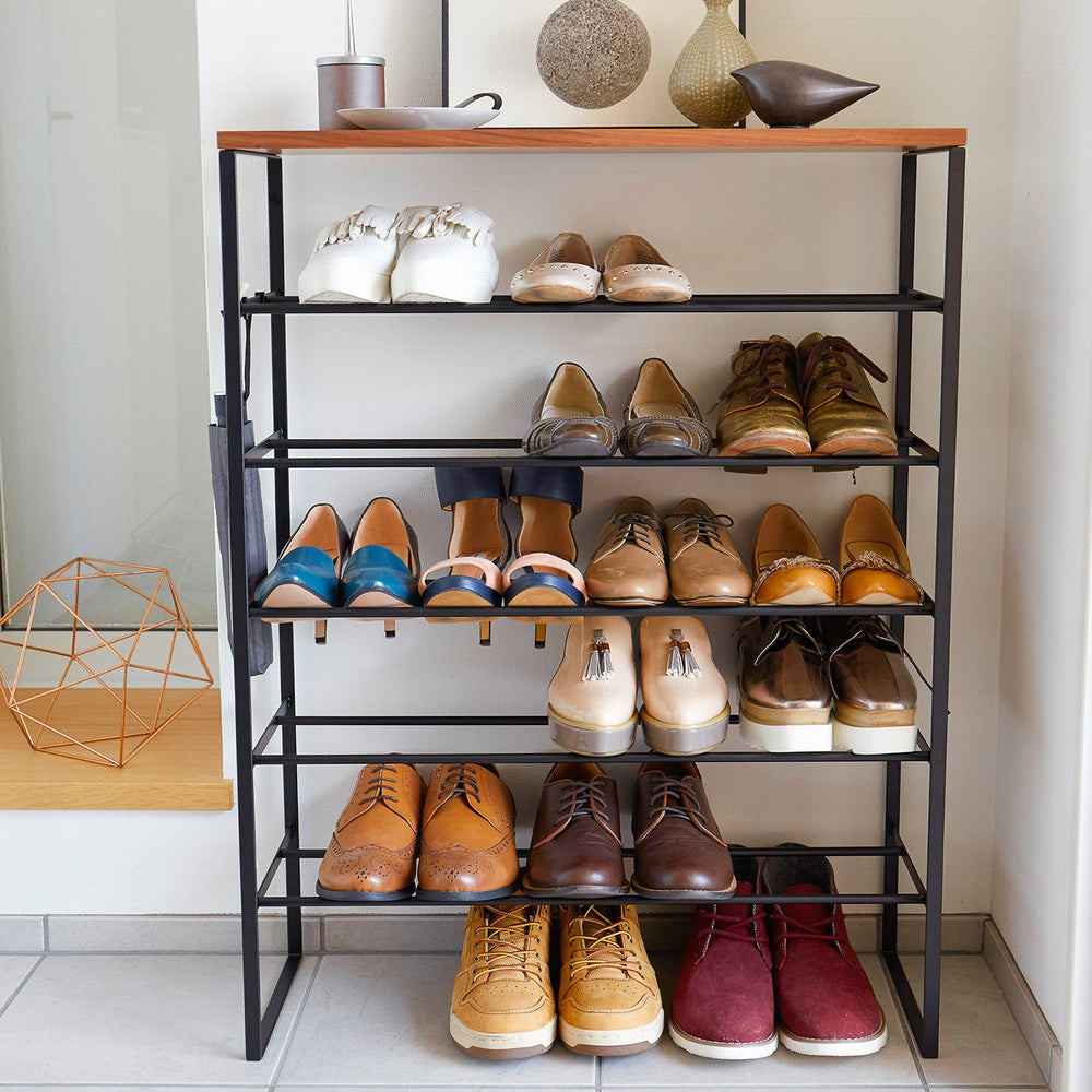 
                      
                        Six-Tier Shoe Rack, 34" H
                      
                    