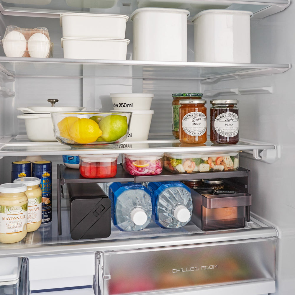 
                      
                        Expandable Refrigerator Riser Shelf
                      
                    